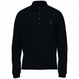 Fynch hatton 1602333 long sleeve polo - Blue (Navy) дамски,блузи,с,яка,мъжки,блузи,с,яка,fynch,hatton,1602333,long,sleeve,polo,blue,(navy)