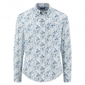 Риза с дълъг ръкав Fynch hatton 16025870 long sleeve shirt - Blue (Harbor Blue) риза,с,дълъг,ръкав,дамски,ризи,мъжки,ризи,fynch,hatton,16025870,long,sleeve,shirt,blue,(harbor,blue)