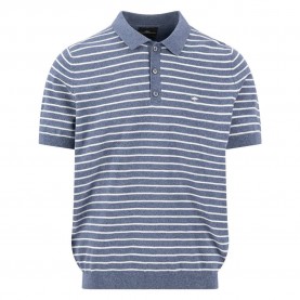 Fynch hatton 1603705 short sleeve polo - Blue (Horizon) дамски,блузи,с,яка,мъжки,блузи,с,яка,fynch,hatton,1603705,short,sleeve,polo,blue,(horizon)