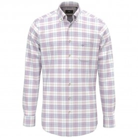 Риза с дълъг ръкав Fynch hatton 16038360 long sleeve shirt - White / Purple (Magnolia) риза,с,дълъг,ръкав,дамски,ризи,мъжки,ризи,fynch,hatton,16038360,long,sleeve,shirt,white,purple,(magnolia)
