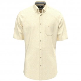 Риза с къс ръкав Fynch hatton 16038351 short sleeve shirt - Beige (Pale Yellow) риза,с,къс,ръкав,дамски,ризи,мъжки,ризи,fynch,hatton,16038351,short,sleeve,shirt,beige,(pale,yellow)