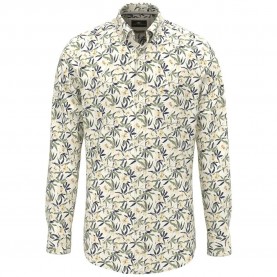 Риза с дълъг ръкав Fynch hatton 16038370 long sleeve shirt - Beige (Pale Yellow) риза,с,дълъг,ръкав,дамски,ризи,мъжки,ризи,fynch,hatton,16038370,long,sleeve,shirt,beige,(pale,yellow)