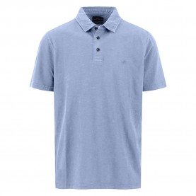 Fynch hatton 16044013 short sleeve polo - Blue (New Breeze) дамски,блузи,с,яка,мъжки,блузи,с,яка,fynch,hatton,16044013,short,sleeve,polo,blue,(new,breeze)