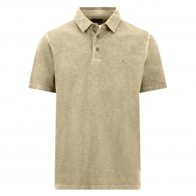 Fynch hatton 16044013 short sleeve polo - Beige (Pistachio) дамски,блузи,с,яка,мъжки,блузи,с,яка,fynch,hatton,16044013,short,sleeve,polo,beige,(pistachio)