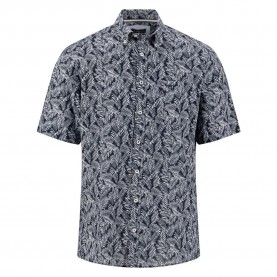 Риза с къс ръкав Fynch hatton 16045011 short sleeve shirt - Blue (Navy) риза,с,къс,ръкав,дамски,ризи,мъжки,ризи,fynch,hatton,16045011,short,sleeve,shirt,blue,(navy)