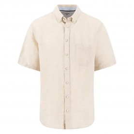 Риза с къс ръкав Fynch hatton 16046001 short sleeve shirt - Beige (Sand) риза,с,къс,ръкав,дамски,ризи,мъжки,ризи,fynch,hatton,16046001,short,sleeve,shirt,beige,(sand)
