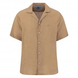 Риза с къс ръкав Fynch hatton 16046009 short sleeve shirt - Brown (Affogato) риза,с,къс,ръкав,дамски,ризи,мъжки,ризи,fynch,hatton,16046009,short,sleeve,shirt,brown,(affogato)