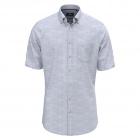 Риза с къс ръкав Fynch hatton 16048091 short sleeve shirt - Grey (New Breeze) риза,с,къс,ръкав,дамски,ризи,мъжки,ризи,fynch,hatton,16048091,short,sleeve,shirt,grey,(new,breeze)