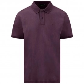 Fynch hatton 16131733 short sleeve polo - Purple (Aubergine) дамски,блузи,с,яка,мъжки,блузи,с,яка,fynch,hatton,16131733,short,sleeve,polo,purple,(aubergine)