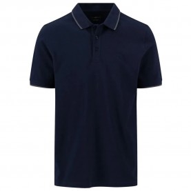 Fynch hatton 16131801 short sleeve polo - Blue (Navy) дамски,блузи,с,яка,мъжки,блузи,с,яка,fynch,hatton,16131801,short,sleeve,polo,blue,(navy)