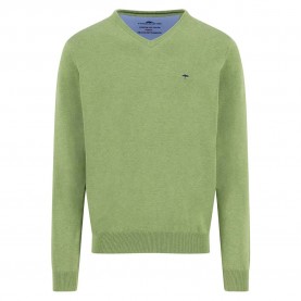 блуза,мъжки,пуловери,fynch,hatton,1613211,v,neck,sweater,green,(avocado)