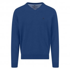 блуза,мъжки,пуловери,дамски,пуловери,fynch,hatton,1613211,v,neck,sweater,blue,(harbor,blue)