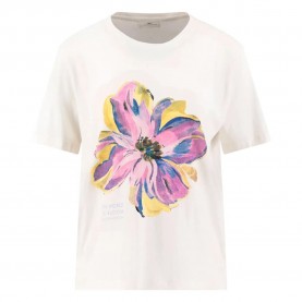 Тениска Fynch hatton 26036327 short sleeve T-shirt - White (Milk) тениска,мъжки,тениски,дамски,тениски,fynch,hatton,26036327,short,sleeve,t,shirt,white,(milk)