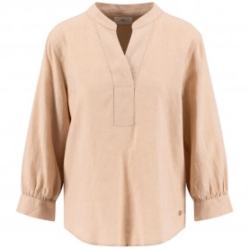 Fynch hatton 26051541 3/4 sleeve blouse - Beige (Hazelnut Sand) дамски,блузи,fynch,hatton,26051541,3,4,sleeve,blouse,beige,(hazelnut,sand)