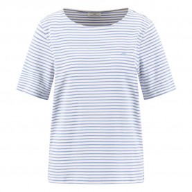 Тениска Fynch hatton 26136336 short sleeve T-shirt - White (Cornflower Blue) тениска,мъжки,тениски,дамски,тениски,fynch,hatton,26136336,short,sleeve,t,shirt,white,(cornflower,blue)