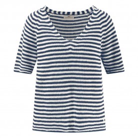 Блуза Fynch hatton 26137206 v neck sweater - Blue (Galaxy Blue) блуза,мъжки,пуловери,дамски,пуловери,fynch,hatton,26137206,v,neck,sweater,blue,(galaxy,blue)