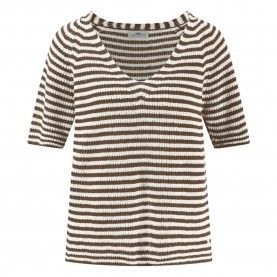 Блуза Fynch hatton 26137206 v neck sweater - Brown (Truffle Brown) блуза,мъжки,пуловери,дамски,пуловери,fynch,hatton,26137206,v,neck,sweater,brown,(truffle,brown)
