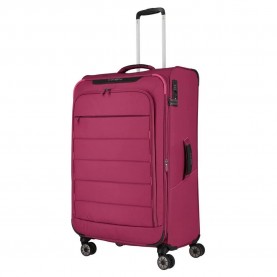 Travelite Skaii 4W L expandable 91/98L trolley bag refurbished - Red / Pink (Red / Lightred) куфари,travelite,skaii,4w,l,expandable,91,98l,trolley,bag,refurbished,red,pink,(red,lightred)