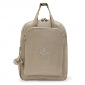 Раница Kipling Kazuki L 17L Woman Backpack - Beige (Soft Taupe) раница,раници,kipling,kazuki,l,17l,woman,backpack,beige,(soft,taupe)