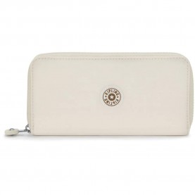 Kipling Money World woman wallet - Beige / White (Soft Sand) портфейли,и,портмонета,kipling,money,world,woman,wallet,beige,white,(soft,sand)