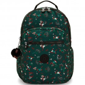 раница,раници,kipling,seoul,lap,27l,backpack,green,(soccer,print)