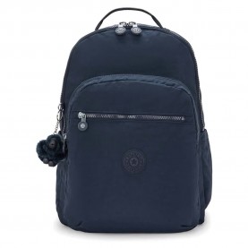 Раница Kipling Seoul Lap 27L Woman Backpack - Blue (Blue Bleu 2) раница,раници,kipling,seoul,lap,27l,woman,backpack,blue,(blue,bleu,2)