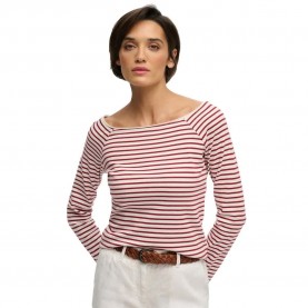 тениска,мъжки,тениски,дамски,тениски,superdry,bardot,off,shoulder,long,sleeve,t,shirt,pink,(bordeaux,red,stripe)