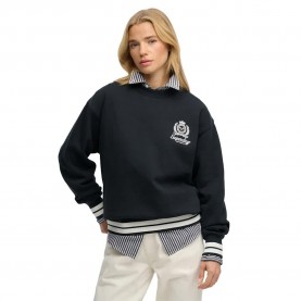 блуза,дамски,блузи,superdry,country,club,crest,crew,sweatshirt,blue,(eclipse,navy)