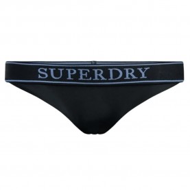 Superdry Logo Classic bikini bottom - Black (Eclipse Navy) дамски,бански,костюми,superdry,logo,classic,bikini,bottom,black,(eclipse,navy)
