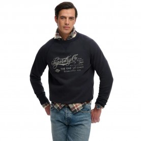 блуза,мъжки,пуловери,superdry,merchant,vintage,print,sweatshirt,black,(eclipse,navy)