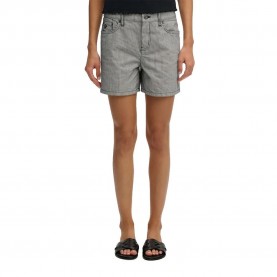 Къси панталони Superdry Mid Rise Stripe denim shorts - Grey (Deep Navy Hickory Stripe) къси,панталони,мъжки,панталони,дамски,панталони,superdry,mid,rise,stripe,denim,shorts,grey,(deep,navy,hickory,stripe)