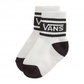 Чорапи Vans Drop V Crew socks - White (Black 1) чорапи,мъжки,чорапи,дамски,чорапи,vans,drop,v,crew,socks,white,(black,1)