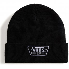 Шапка Vans Knu Patch beanie - Black (Black) шапка,всички,шапки,vans,knu,patch,beanie,black,(black)