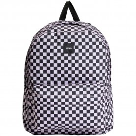 Раница Vans Old Skool Check 22L backpack - White / Black (Pale Petal) раница,раници,vans,old,skool,check,22l,backpack,white,black,(pale,petal)