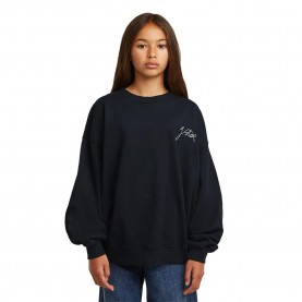 блуза,детски,блузи,g,star,d29140,01,oversized,sweatshirt,black,(salute)