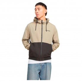 Яке Jack & jones Rush jacket refurbished - Beige (Coriander / Black / White Blocking) яке,мъжки,якета,дамски,якета,и,палта,jack,&,jones,rush,jacket,refurbished,beige,(coriander,black,white,blocking)