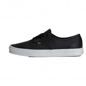 Маратонки Vans Authentic trainers - Black (Leather Black / True White) маратонки,мъжки,маратонки,дамски,маратонки,vans,authentic,trainers,black,(leather,black,true,white)