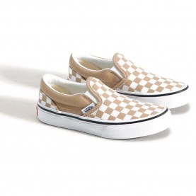 Маратонки Vans Classic Slip-On trainers - Brown (Color Theory Checkerboard Incense) маратонки,мъжки,маратонки,дамски,маратонки,vans,classic,slip,on,trainers,brown,(color,theory,checkerboard,incense)