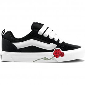 Маратонки Vans Knu Skool Rose trainers - Black (Black / White) маратонки,мъжки,маратонки,дамски,маратонки,vans,knu,skool,rose,trainers,black,(black,white)
