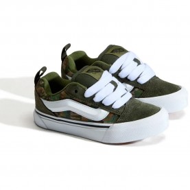 Маратонки Vans Knu Skool trainers - Green (Check Camo Obsidian Fern / Green) маратонки,мъжки,маратонки,дамски,маратонки,vans,knu,skool,trainers,green,(check,camo,obsidian,fern,green)