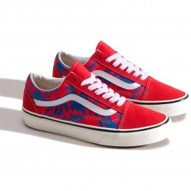 Маратонки Vans Old Skool trainers - Red (Archive Multi) маратонки,мъжки,маратонки,дамски,маратонки,vans,old,skool,trainers,red,(archive,multi)