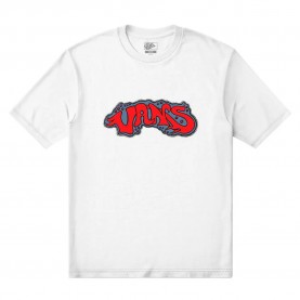 Тениска Vans Cruiser short sleeve T-shirt - White (White) тениска,мъжки,тениски,дамски,тениски,vans,cruiser,short,sleeve,t,shirt,white,(white)