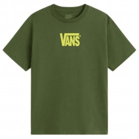 Тениска Vans Stretch Logo short sleeve T-shirt - Green (Green Balsam) тениска,мъжки,тениски,дамски,тениски,vans,stretch,logo,short,sleeve,t,shirt,green,(green,balsam)