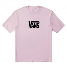 Тениска Vans Stretch Logo short sleeve T-shirt - Pink (Pale Petal 1) тениска,мъжки,тениски,дамски,тениски,vans,stretch,logo,short,sleeve,t,shirt,pink,(pale,petal,1)