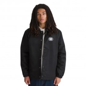 Яке Vans Torrey Nylon Coaches 2.0 jacket - Black (Black) яке,мъжки,якета,дамски,якета,и,палта,vans,torrey,nylon,coaches,2.0,jacket,black,(black)
