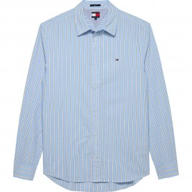 дънки,мъжки,ризи,tommy,jeans,dm0dm21693,shirt,blue,(sweet,blue,stripes)