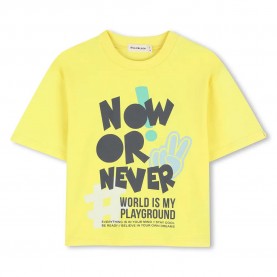 тениска,мъжки,тениски,дамски,тениски,billieblush,u21696,short,sleeve,t,shirt,yellow,(lemon)