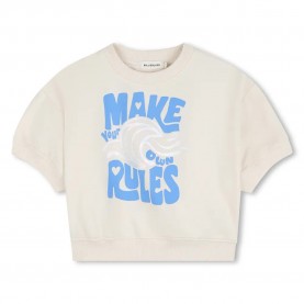 Блуза Billieblush U21739 sweatshirt - Beige (Ivory) блуза,детски,блузи,billieblush,u21739,sweatshirt,beige,(ivory)