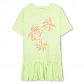 Рокля Billieblush U21834 short sleeve dress - Green (Green Lemon) рокля,дамски,поли,и,рокли,billieblush,u21834,short,sleeve,dress,green,(green,lemon)