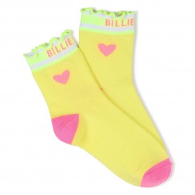 Чорапи Billieblush U22027 socks 2 pairs - Yellow (White) чорапи,мъжки,чорапи,дамски,чорапи,billieblush,u22027,socks,2,pairs,yellow,(white)